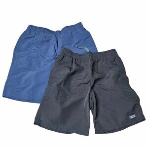 2-Patagonia Baggies Size Large Navy/Black